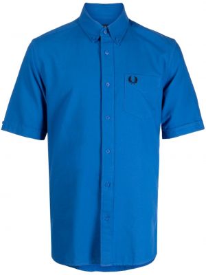 Риза бродирана Fred Perry синьо