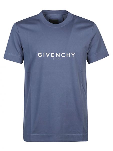 T-shirt di cotone con stampa Givenchy