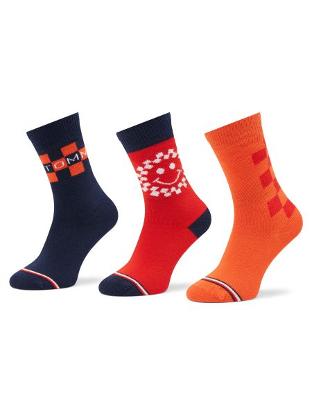 Ponožky Tommy Hilfiger oranžová