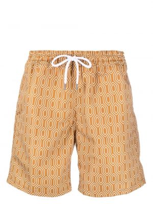 Trykt shorts Frescobol Carioca brun