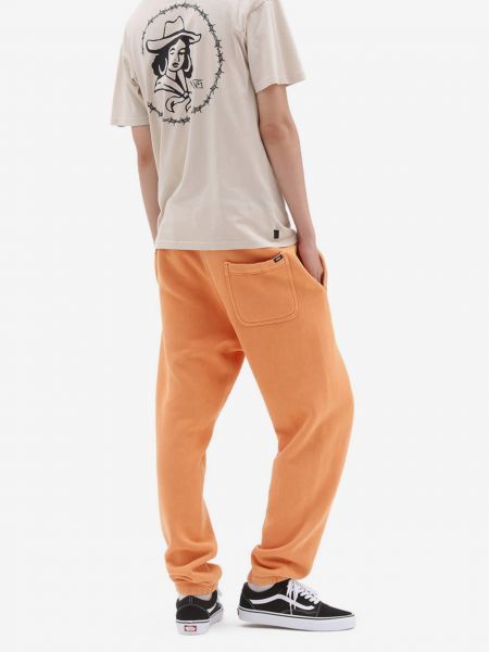 Sportovní kalhoty Vans oranžové