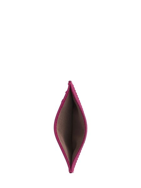Portofel din piele Marc Jacobs roz