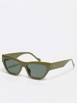 Солнцезащитные очки «кошачий глаз» South Beach цвета хаки