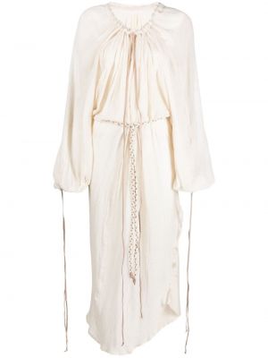 Sukienka bawełniana Caravana biała