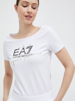EA7 Emporio Armani t-shirt női,  - fehér