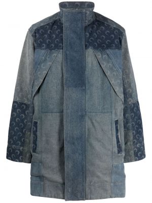 Traper jakna s printom Marine Serre plava