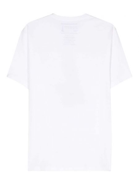 Kokvilnas t-krekls Maharishi balts