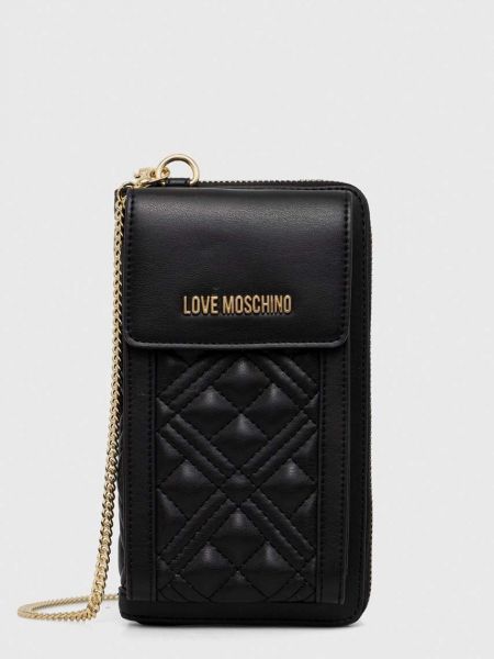 Černá peněženka Love Moschino