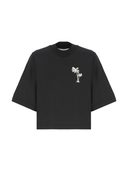T-shirt aus baumwoll Palm Angels schwarz
