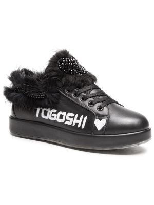 Sneaker Togoshi schwarz