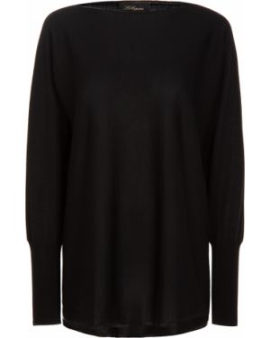 Шерстяной пуловер Les Copains, черный