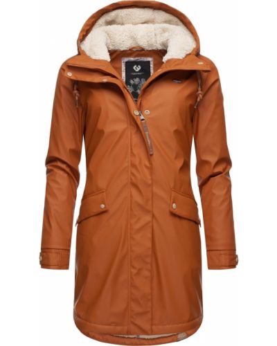 Žieminis paltas Ragwear oranžinė