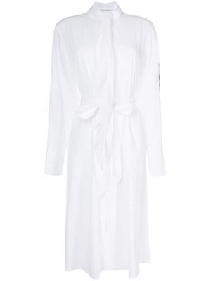 Πουπουλένια φόρεμα Peter Do λευκό