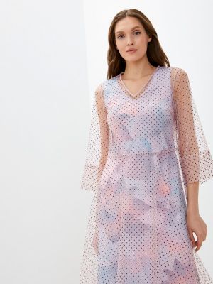 Вечернее платье Alexander Bogdanov розовое