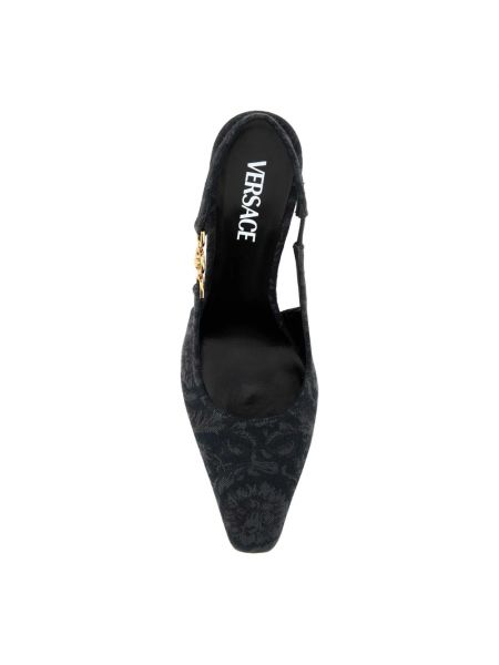 Calzado de tejido jacquard Versace negro