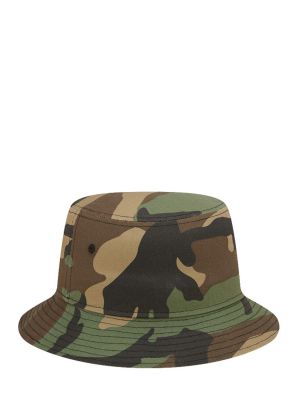 Chapeau à imprimé camouflage New Era vert