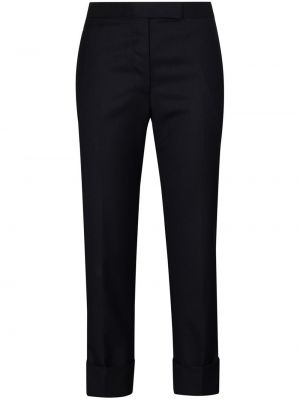 Spodnie slim fit Thom Browne czarne