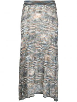 Asymetrická sukně Ulla Johnson - modrá