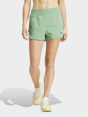 Shorts de sport Adidas vert