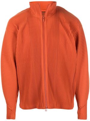 Zip lett jakke Homme Plissé Issey Miyake oransje