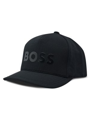 Džersis kepurė su snapeliu Boss juoda