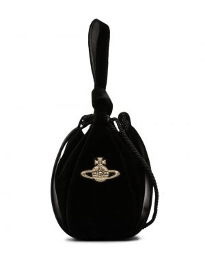 Aksamitny kapelusz Vivienne Westwood czarny