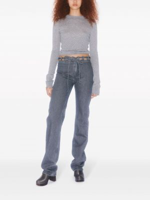 Spitzen straight jeans Filippa K grau