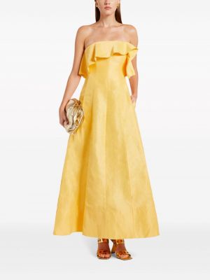 Koktejlové šaty Aje žluté