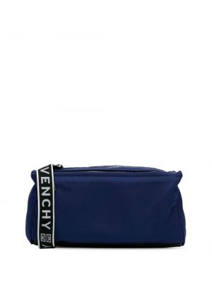 Taška přes rameno z nylonu Givenchy Pre-owned modrá
