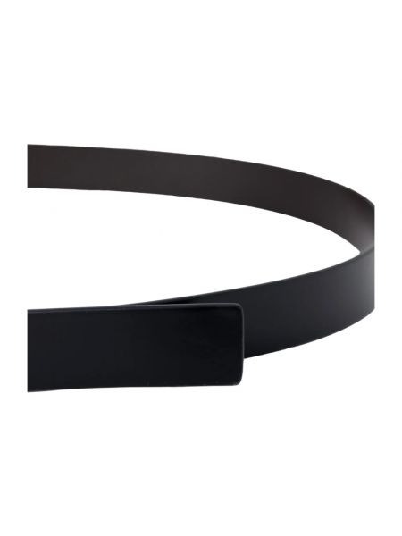 Cinturón de cuero Calvin Klein negro