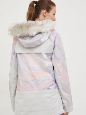 Горнолыжная куртка Roxy розовая
