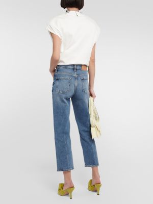 Straight leg jeans 7 For All Mankind blu