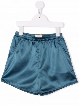 Sateng shorts for jenter Longlivethequeen blå