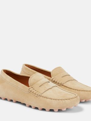 Loafers Tod's μπεζ