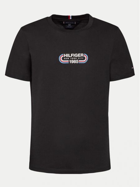 T-shirt Tommy Hilfiger noir