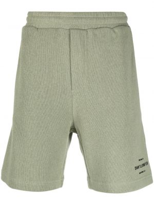 Pantaloni con stampa Helmut Lang verde