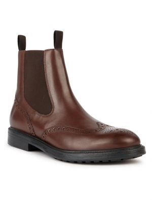 Chelsea boots Geox hnedá