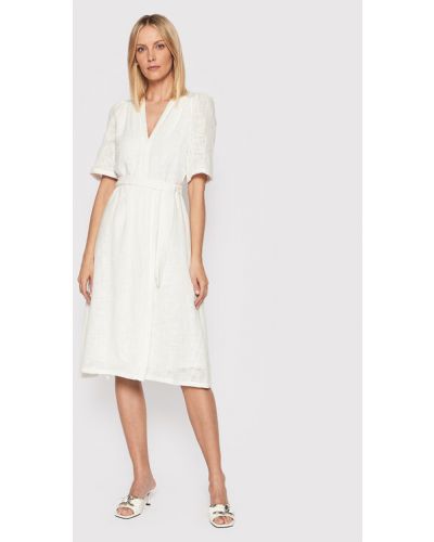 Undress Code Nyári ruha Best Escape 304 Fehér Regular Fit