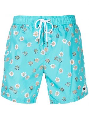 Trykt floral shorts Karl Lagerfeld blå