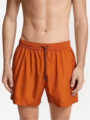 Shorts mit print Zegna orange