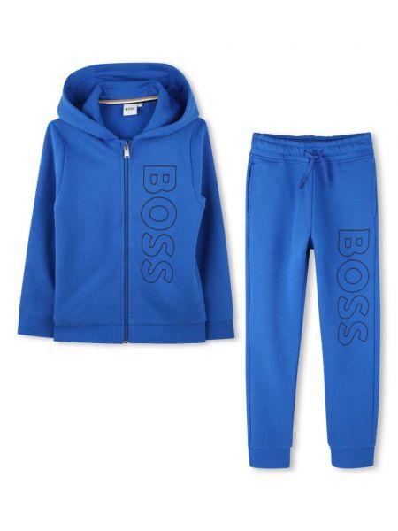 Tracksuit for piger Boss Kidswear blå