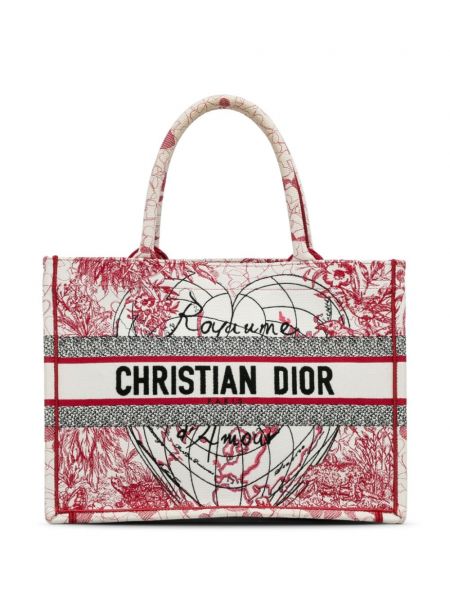 Nákupná taška Christian Dior Pre-owned červená