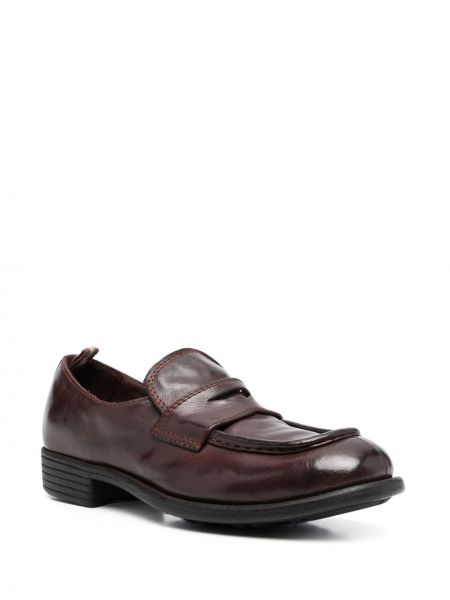 Slip-on loafer-kingad Officine Creative pruun