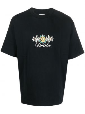 T-shirt Drôle De Monsieur svart