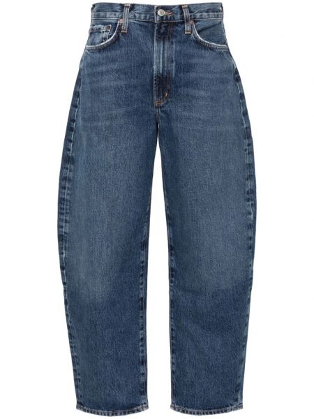 Skinny jeans aus baumwoll Agolde blau
