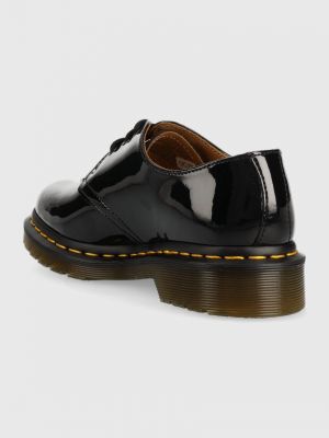 Pantofi oxford cu toc cu toc plat Dr. Martens negru