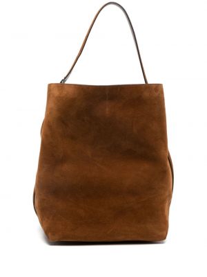 Shopper torbica od brušene kože Toteme
