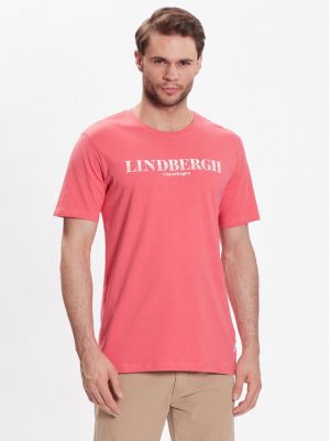 Tricou cu croială lejeră Lindbergh roșu