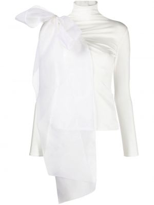 Τοπ με φιόγκο Atu Body Couture λευκό