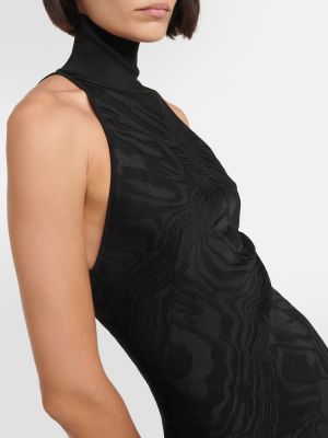 Vestito lungo Alaïa nero